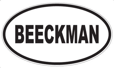 BEECKMAN - Oval Magnet