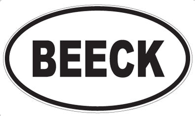BEECK - Oval Magnet