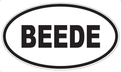 BEEDE - Oval Magnet