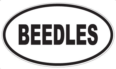 BEEDLES - Oval Magnet