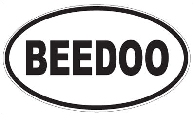 BEEDOO - Oval Magnet