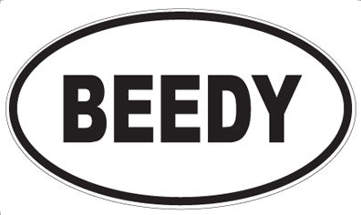 BEEDY - Oval Magnet