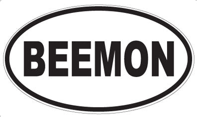 BEEMON - Oval Magnet