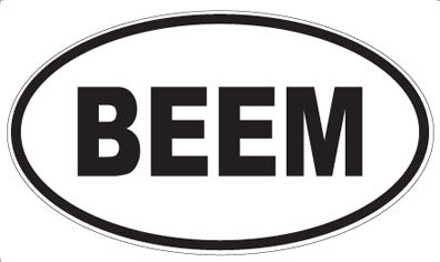 BEEM - Oval Magnet
