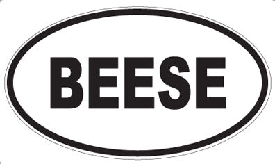 BEESE - Oval Magnet