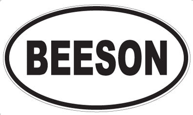 BEESON - Oval Magnet