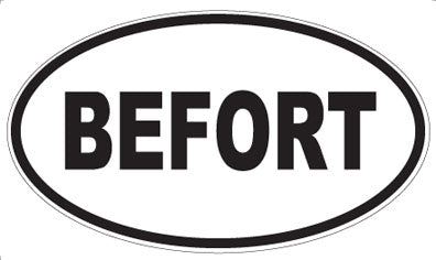 BEFORT - Oval Magnet