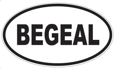 BEGEAL - Oval Magnet