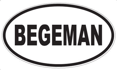 BEGEMAN - Oval Magnet