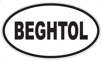 BEGHTOL - Oval Magnet