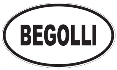 BEGOLLI - Oval Magnet