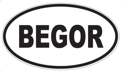 BEGOR - Oval Magnet