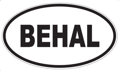 BEHAL - Oval Magnet