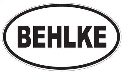 BEHLKE - Oval Magnet