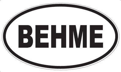 BEHME - Oval Magnet