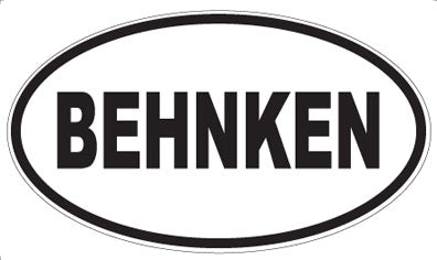BEHNKEN - Oval Magnet