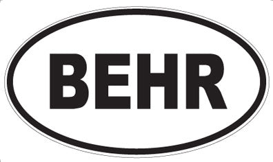 BEHR - Oval Magnet
