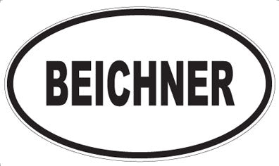 BEICHNER - Oval Magnet
