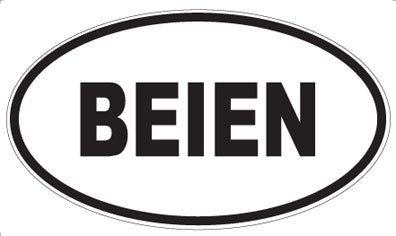 BEIEN - Oval Magnet