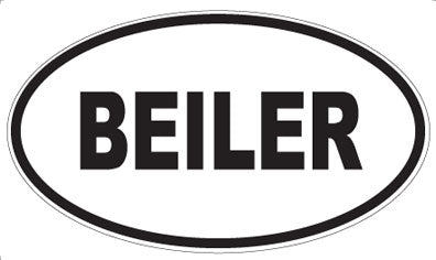 BEILER - Oval Magnet