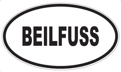 BEILFUSS - Oval Magnet