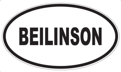 BEILINSON - Oval Magnet