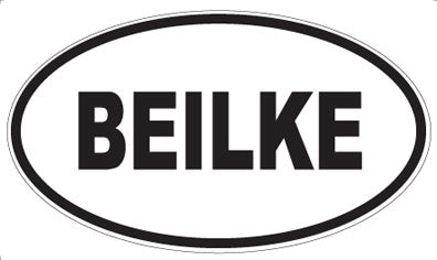 BEILKE - Oval Magnet