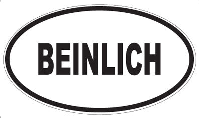 BEINLICH - Oval Magnet