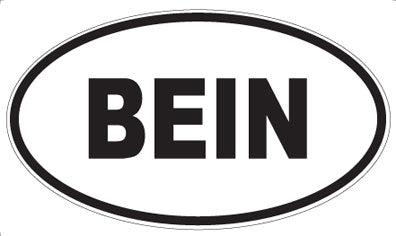BEIN - Oval Magnet