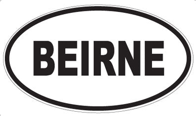 BEIRNE - Oval Magnet