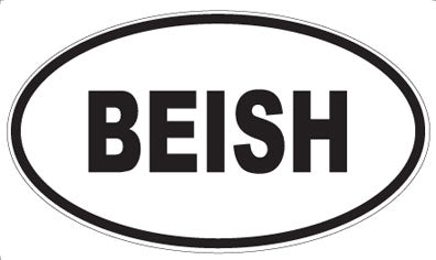 BEISH - Oval Magnet