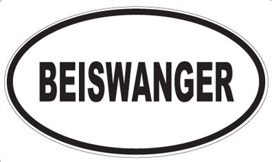 BEISWANGER - Oval Magnet