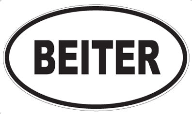 BEITER - Oval Magnet