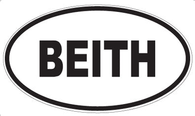BEITH - Oval Magnet