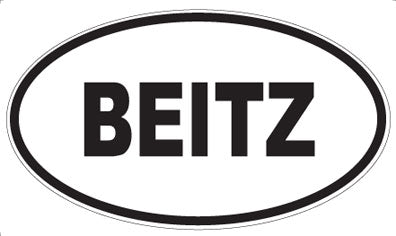 BEITZ - Oval Magnet