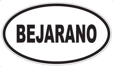 BEJARANO - Oval Magnet