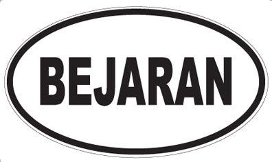 BEJARAN - Oval Magnet