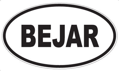 BEJAR - Oval Magnet