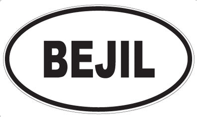 BEJIL - Oval Magnet