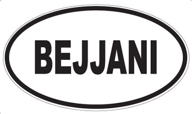 BEJJANI - Oval Magnet