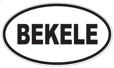 BEKELE - Oval Magnet