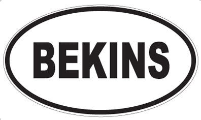 BEKINS - Oval Magnet