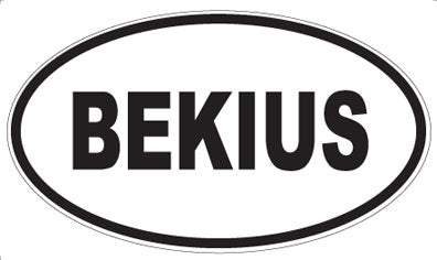 BEKIUS - Oval Magnet