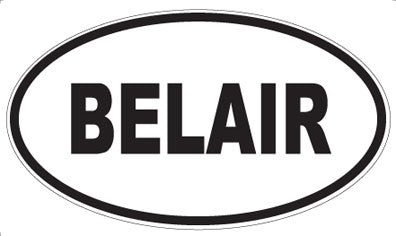BELAIR - Oval Magnet