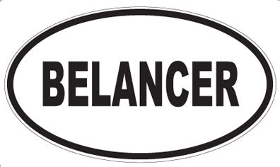 BELANCER - Oval Magnet