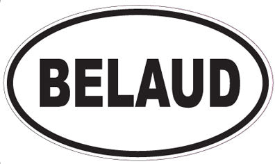 BELAUD - Oval Sticker