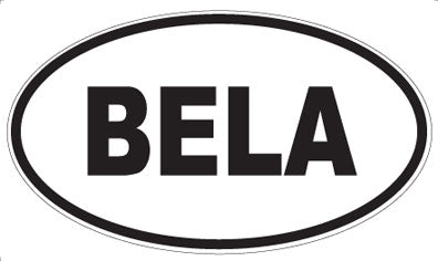 BELA - Oval Magnet