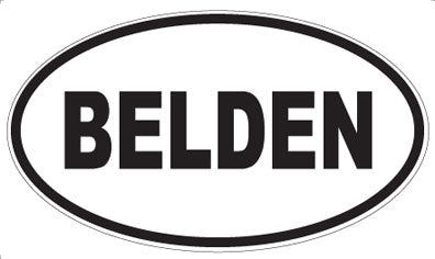 BELDEN - Oval Magnet