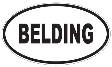 BELDING - Oval Magnet