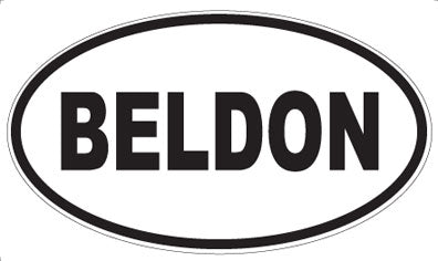 BELDON - Oval Magnet